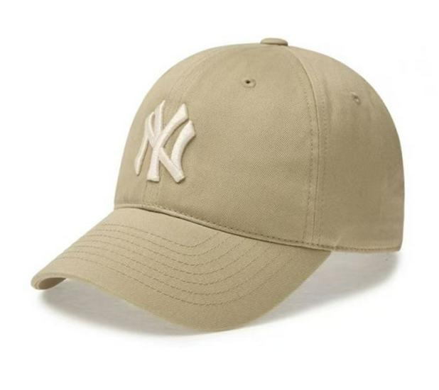 Korea MLB NY Yankees Verstellbare Baseballkappe, Unisex Softtop mit großem Logo und LA Duckbill-Design.