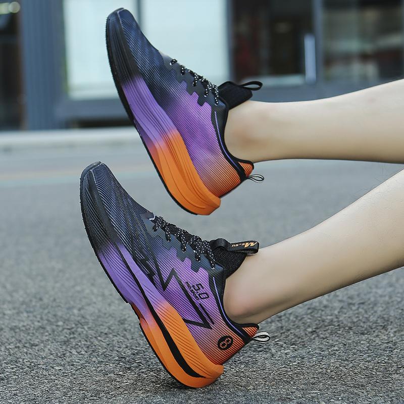 Running Shoes Men Lightweight Comfortable Sports Shoes Men Thick-soled Lace-up Air Mesh Breathable Casual Sports Shoes Men