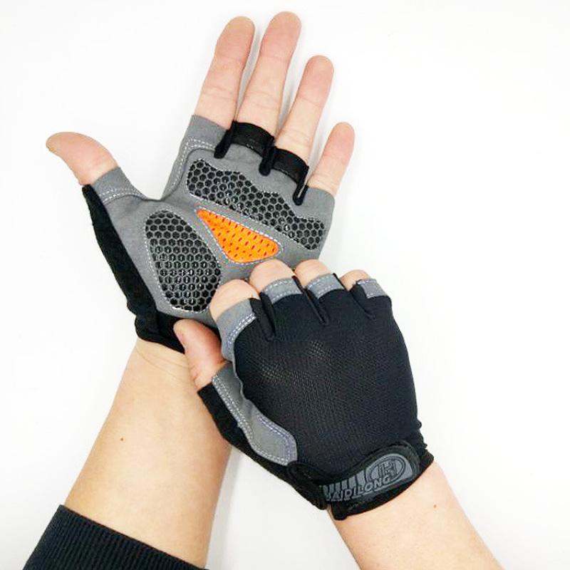 Fitness Gloves Cycling Breathable Half-finger Gloves Anti-skid Shock Outdoor Sports Gloves