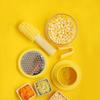 2 in 1 Multifunctional Corn and Ginger Grinder , Stainless Steel Manual Kernel Remover with Ergonomic Handle, Quickly Remove Kernels