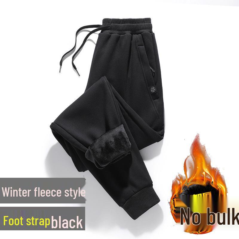 Herren Reine Baumwolle Locker Gerade Bein Jogginghose - Trendig, Lässig, Sportliche Hosen mit Bündchen am Knöchel für Frühling/Herbst.