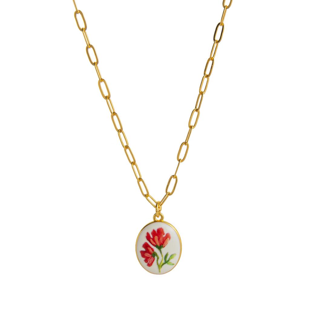 Niche Fresh Plant Series Necklace Diy Lemon Strawberry Bow Pendant Necklace Collarbone Chain