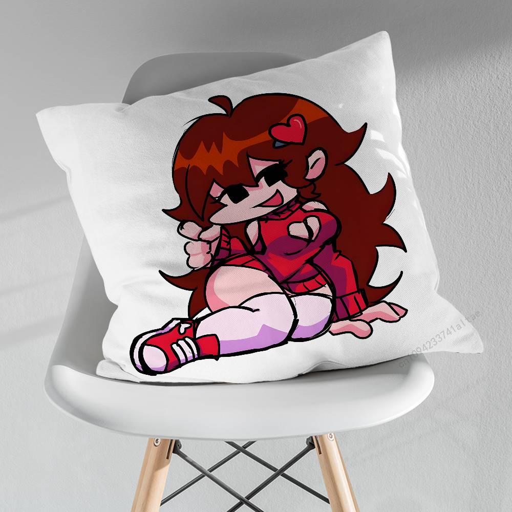 FFriday Night FFunkin Pillow Case For 30x30cm45x45cm55x55cm For Home Bedroom Decoration And Protector