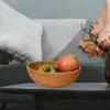 Braided Basket Snack Bread Organizer Stackable Solid Storage Baskets for Home Fruit Bowl Desk