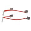 2pcs Starter Brush Set 103347301 High Performance Generator Brush Replacement for EZGO Club Car