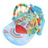 Baby Gym Play Mat Learning Sensory Sound Infant Kick Play Piano Mat Toy for Newborn Mushroom Animal Pattern