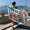 90x180cm Bikini Bathing Swimwear Cover Up Sarong Wrap Scarf Twill Cotton Pareo Beach Cover-Ups Women Large Beach Dress