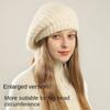 Elastic Knitted Berets British Style Artist Hat Fashion Newsboy Cap  Outdoor