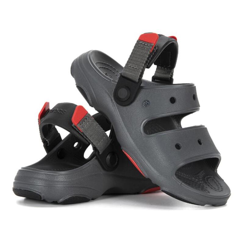 Crocs Versatile Comfortable and Lightweight Children's Sandals Grey Children's Model