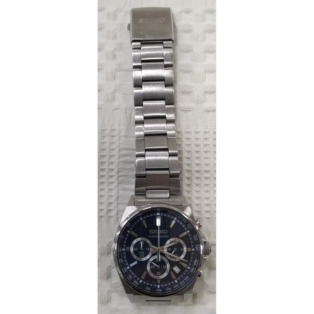 Used SEIKO 8T63-01T0 watch