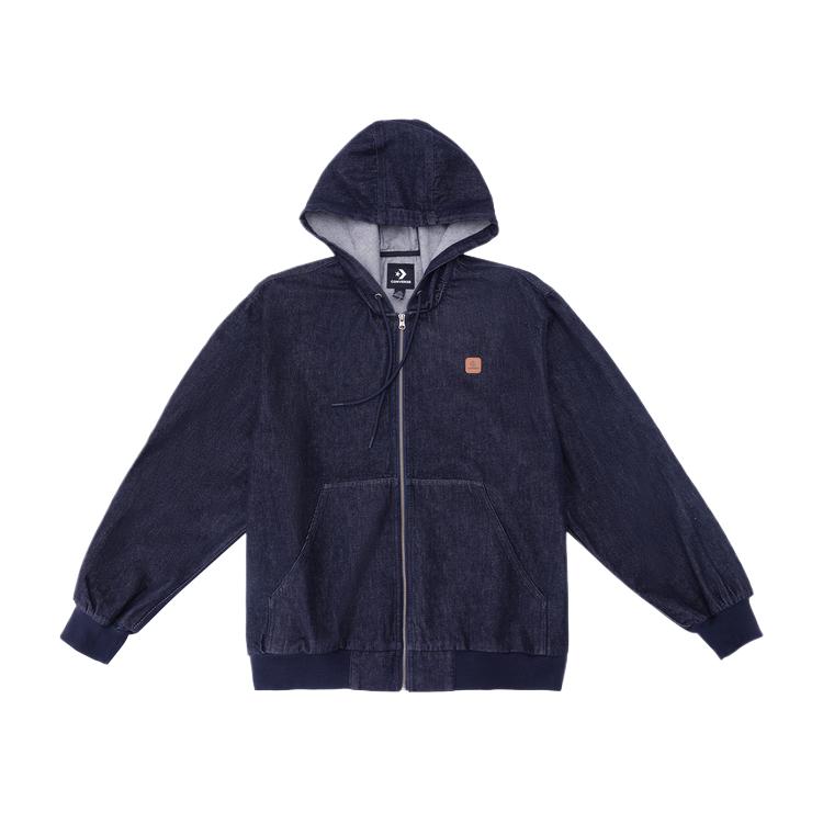 Converse Denim Jackets Men s Blue Hooded Moderate Other MCJ411-UHD L