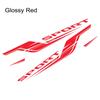 2PCS Car Door Side Stickers Waterproof Vinyl Decals Self-adhesive PVC Car Body Decoration Stickers Accessories For Honda Type-R