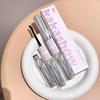 Kakashow Double-Ended Mascara: Long, Voluminous, Waterproof, Sweatproof, Thick, Curling, Smudge-Resistant, Separated Lashes.