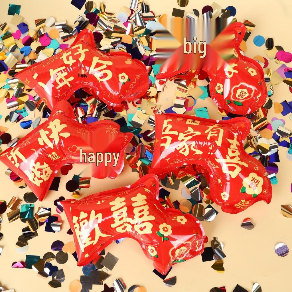 Automatic Inflatable Confetti Cannon for Festivals & Birthday Parties - Handheld Wedding & Party Prop