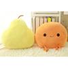 Cute Cartoon Fruit Plush Toy Peach Mango Orange Pear Stuffed Pillow Home Deco Birthday Gifts