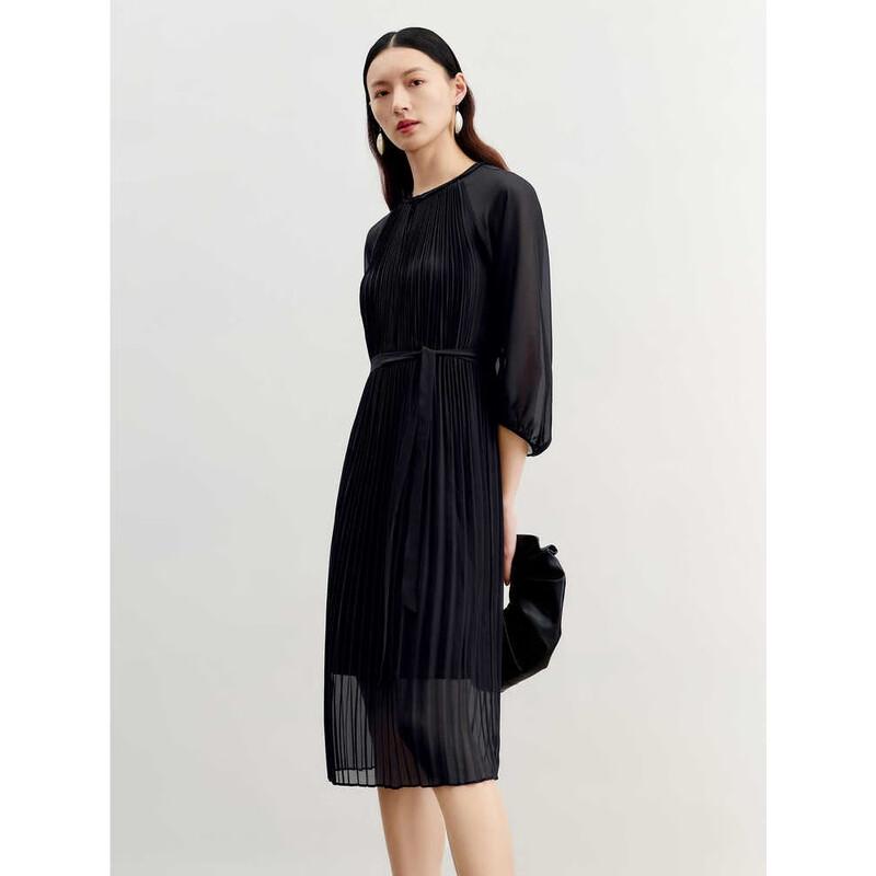 

Jiu Zi Anna Kou Pleated Midi Dress 2XL