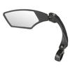 Bicycle Rear View Mirror 360 Rotation Adjustable HD Anti-Shock Glass Lens Cycling Clear Handlebar Left Right Mirrors