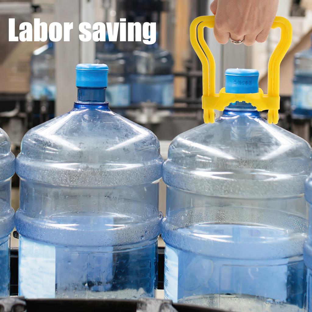 4 Stück Premium Ergonomische Wasserhebergriffe für Gallonenflaschen Eimer Träger Hebewerkzeug Komfortgriff Strapazierfähig Flaschentransport