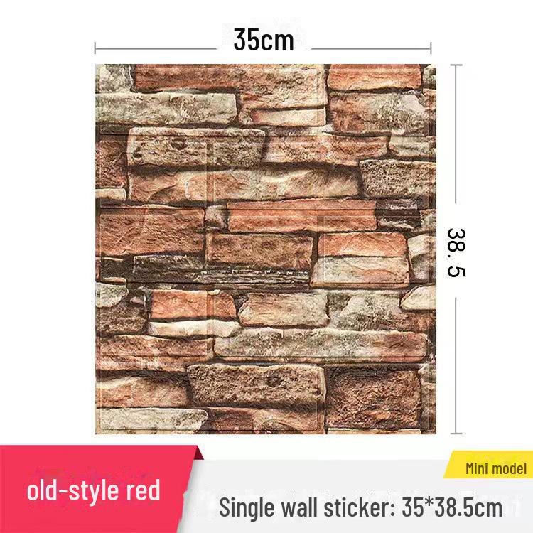 3D Waterproof Foam Wall Stickers for Ceiling and Background Decoration