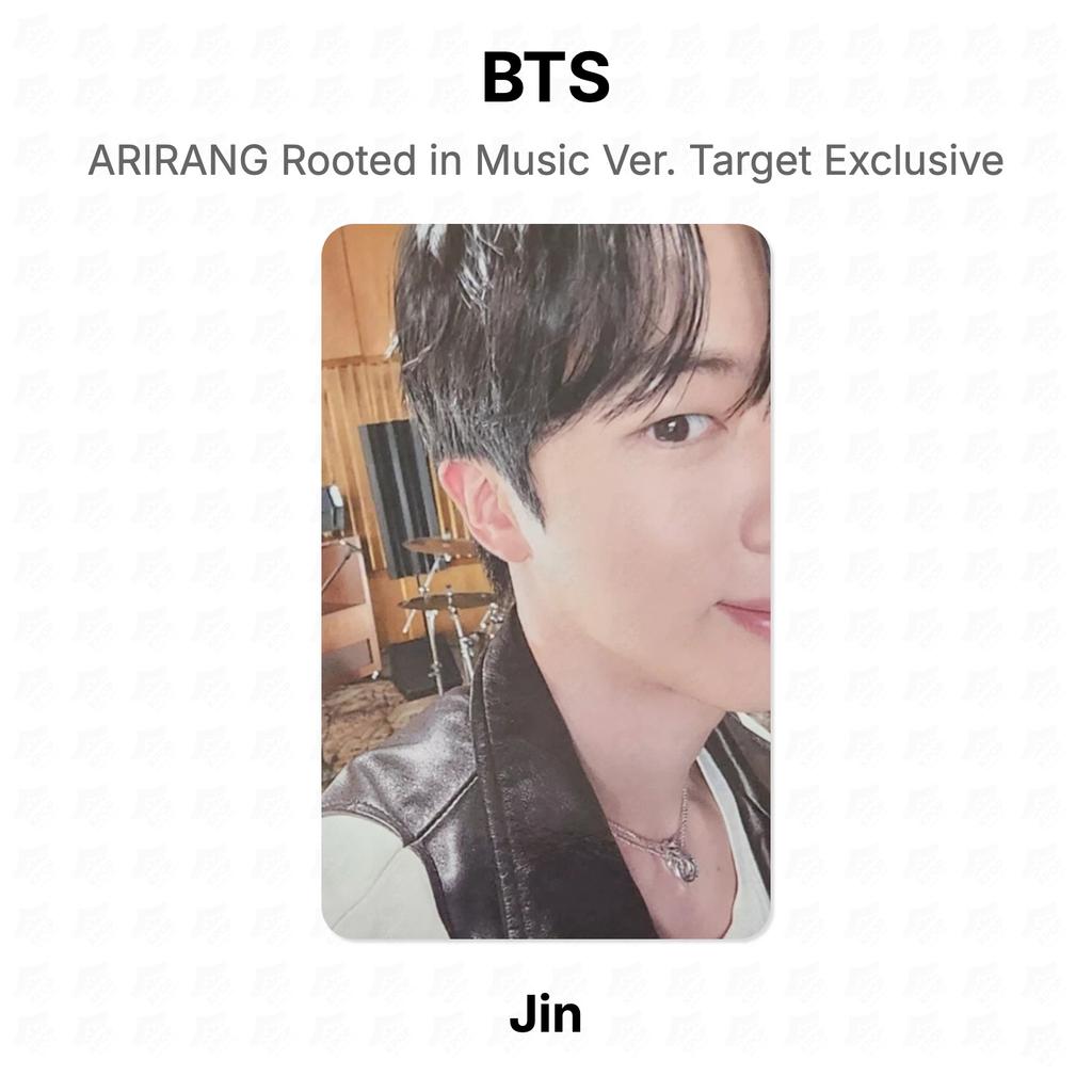 BTS ARIRANG Radicato nella Musica Ver. Fotocarta Ufficiale Esclusiva Target