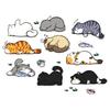New Cats Funny Car Sticker Cat Climbing Pet Animal Styling Stickers Car Body Decoration Creative Decals Auto Decor Accessories