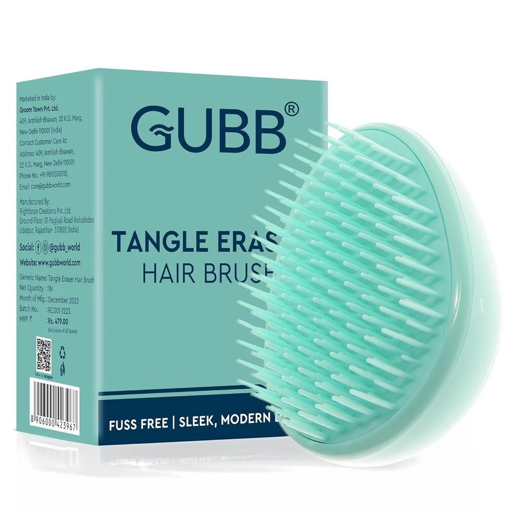 Gubb Tangle Eraser Hair Brush For All Hair Types 1 Piece