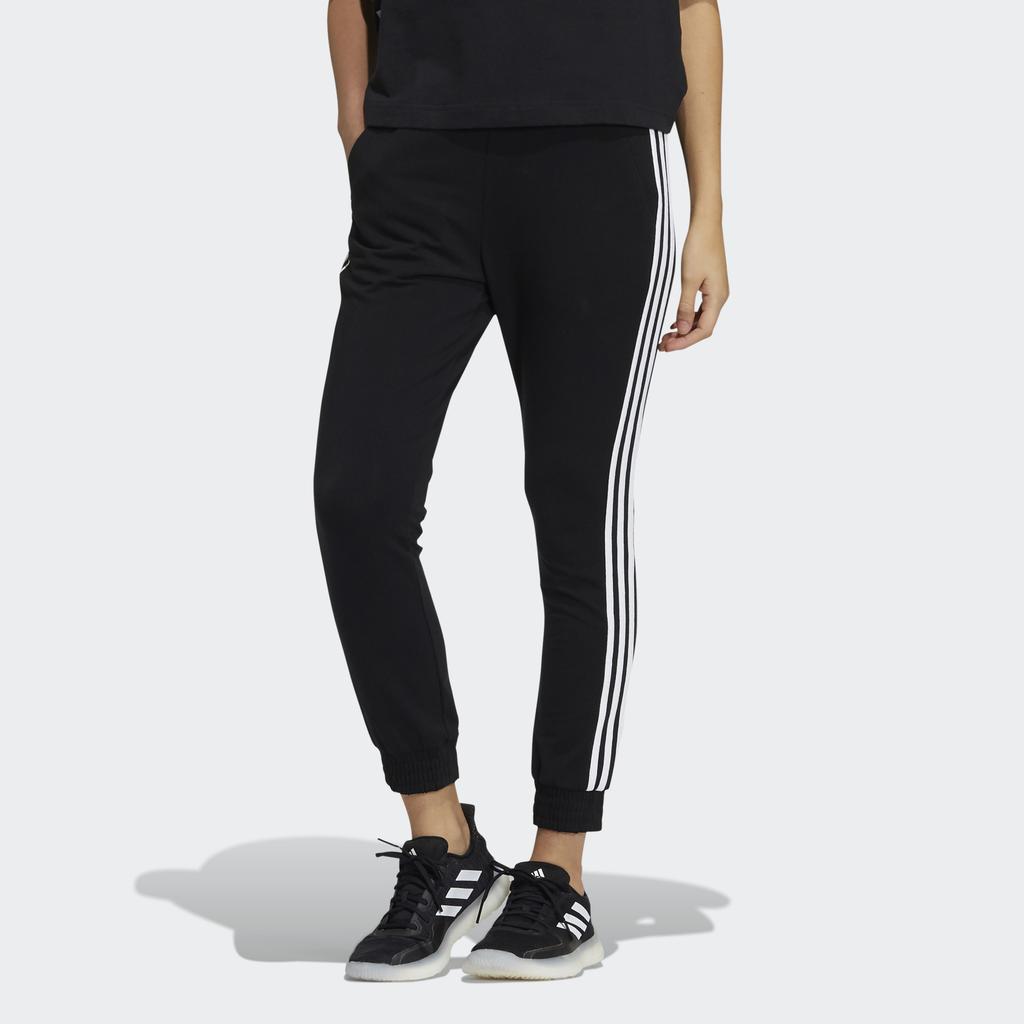 Adidas Essential Stretch Slim Jogger Sweatpants Women Bottoms Black GP0659