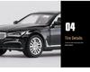 1:24 BMW 760 Extended Six-Door Alloy Model Car with Sound and Light Features