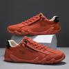 Men Canvas Shoes Breath NewCasual Walking Flat Bottom Lazy Work Leather Surface Zipper Mesh Soft Bottom Driving Loafers
