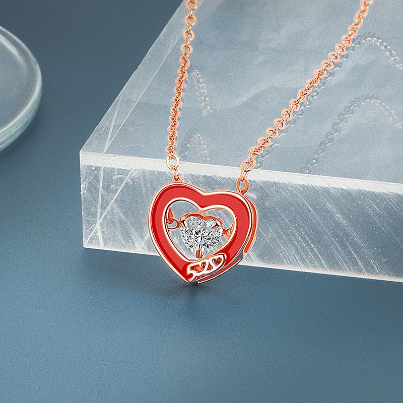 

Lindon женское ожерелье кулон медный сплав циркон для женщин свадебная вечеринка модный подарок