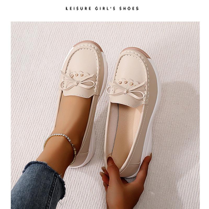 Lightweight and Anti-slip Sponge Shoes and Casual Bean Shoes for Women