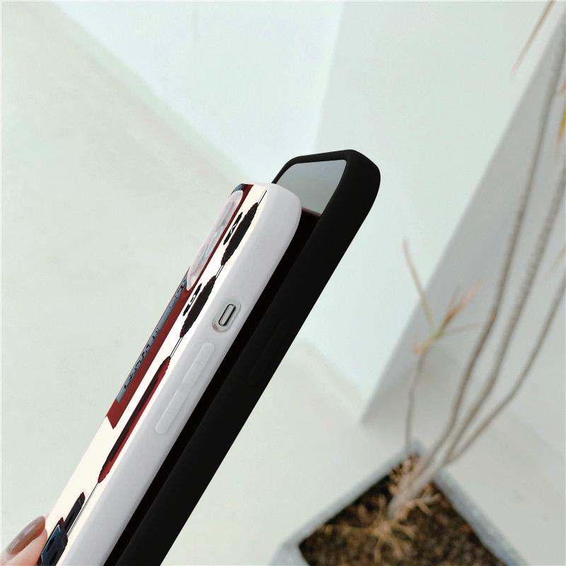 Etui Vintage Tape na iPhone'a, Samsunga A55, S24 FE, S25, M35, A06, Xiaomi Redmi Note 13 Pro, 14C, Huawei Honor 200, odporne na wstrząsy, matowe, odporne na zarysowania etui na telefon