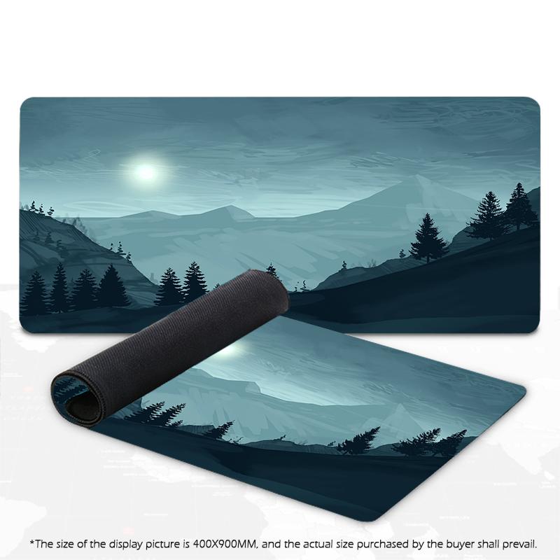 Green Forest Mouse Pad Gamer Mat Mousepad XXL Mouse Mat Large Keyboard Mat Desk Pad Mousepads For Computer Laptop Mouse Pads