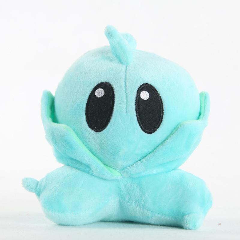 Non-Toxic New Plants Vs Zombies Plush Stuffed Toys Starfruit Split Pea Threepeater Laser Bean Imp Zombie Cartoon Game Cute Doll Kids Gifts