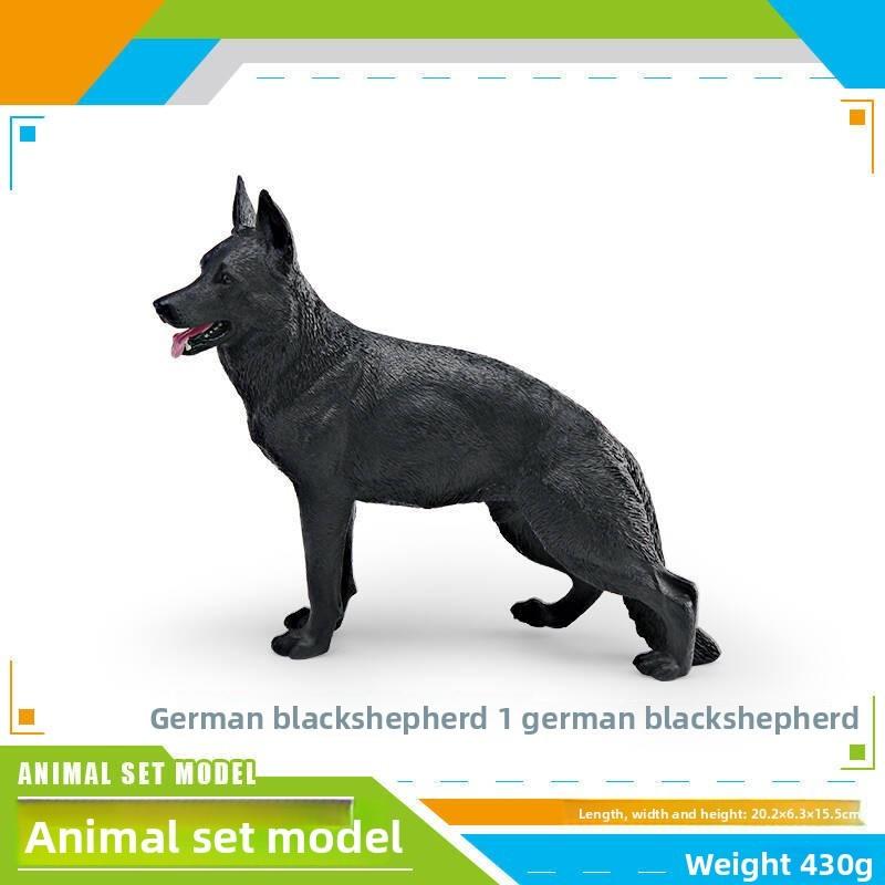 Shepherd German Dog Replication Pvc Model For Children Gift And Home Decor