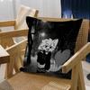 Funny Cartoon Boykisser Cushion Cover Inches Farmhouse Decor Home Throw Pillow Covers for Couch Decorations