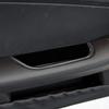 Car Styling Door Storage Box Decoration Cover Trim For Mercedes Benz SLK SLC 2012-2018 Black Interior Accessories