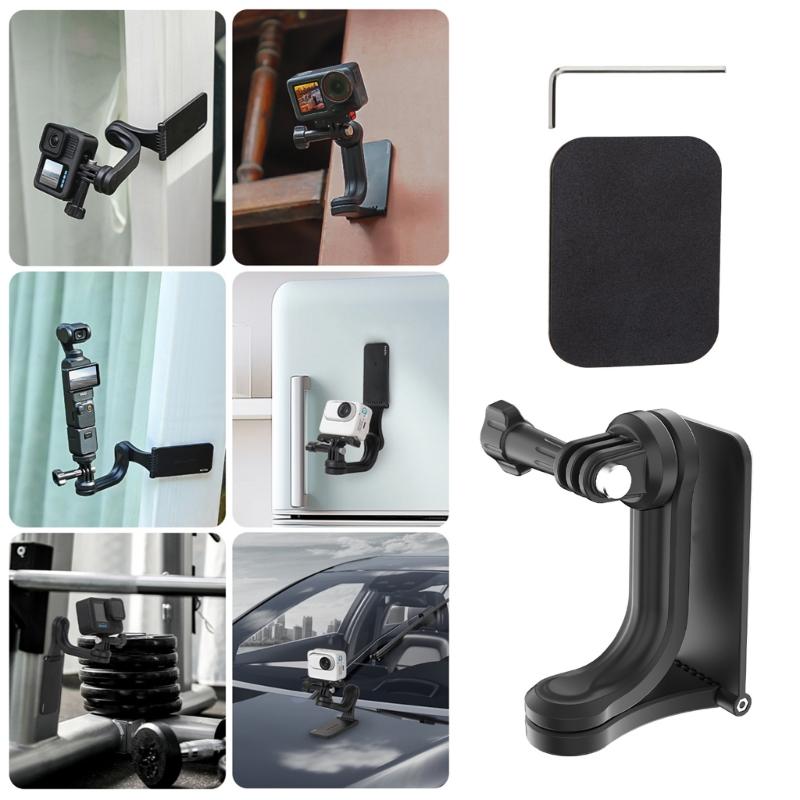 180Rotation Magnetic Action Camera Holder Adhesive Plate For X5/Pocket 3/Action5 Camera for Stable Mounting Bracket