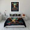 "Patriotic Eagle Crest Set" Multiple sizes kid's and adults' bedroom Exquisite 3PC bedding set gift