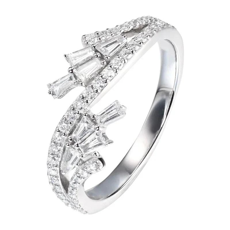 

High end inlaid fresh olivine light luxury versatile ring, female niche design sense, fashionable Valentine s Day gift 6