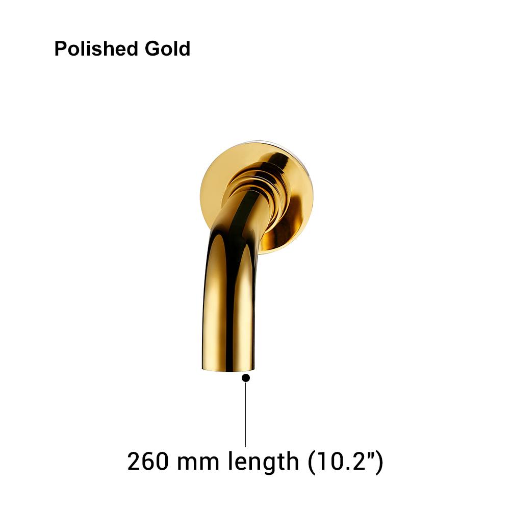 Bagnolux Black Brushed Polished Chrome Stainless Steel Rose Gold Brass Round Bathtub Spout Basin Bathroom Faucet
