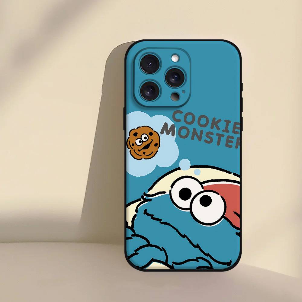 Cookies Monster Phone Case For IPhone 17/16/15/13/14 Pro Max/ 11Plus/X/Xr/Xs Max/12mini