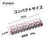 Astretch Mini Hard Diamond Foam Roller with Grid for Myofascial Release, Yoga Pole, Training, Sports, Fitness, and Stretching (Pink and White)