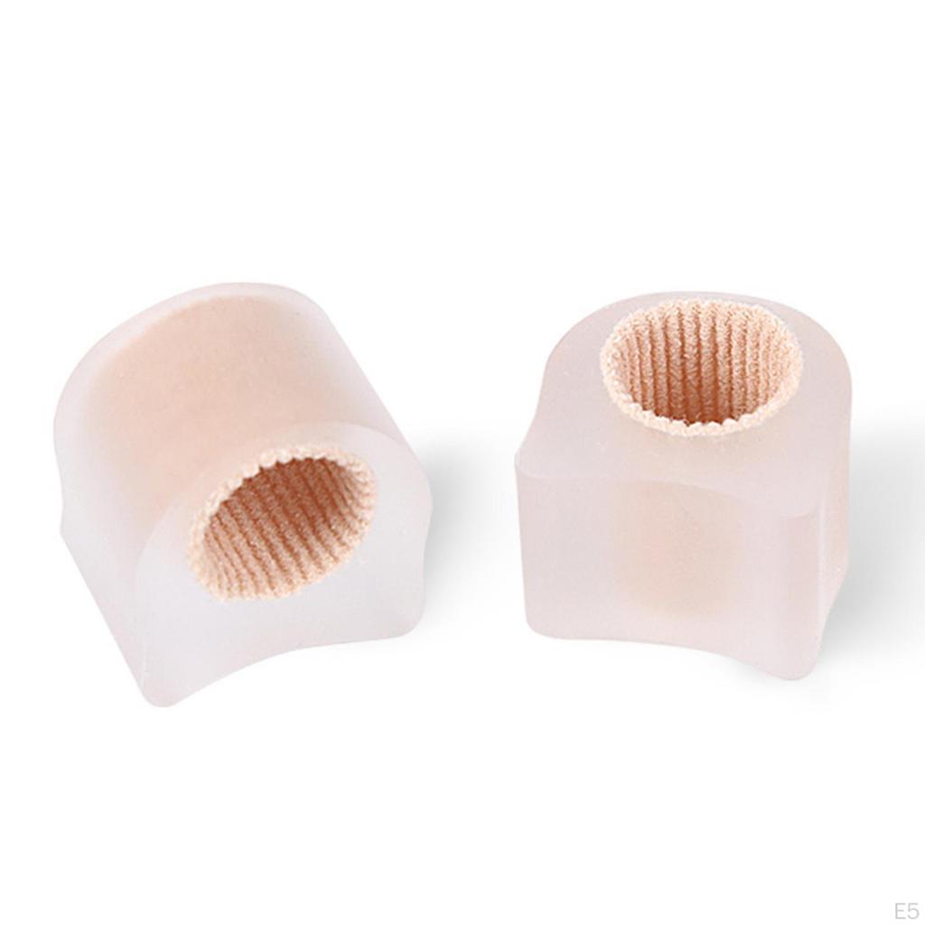 Set of 2Pcs Toe Separator Bunion Corrector Unisex Wear for Men and Women