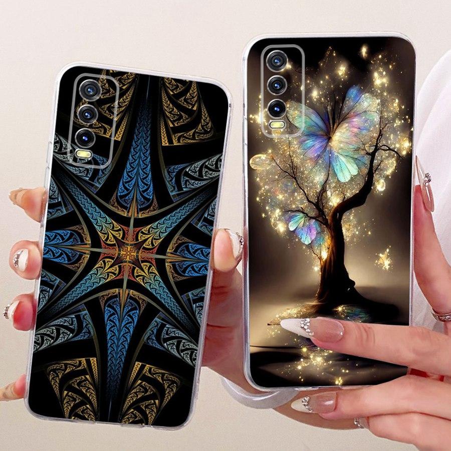 For Vivo Y20 Y20i Y11s Y12s Case New Design Silicone Protective Soft Back Cover For VivoY20 Y 20 I V2027 V2028 Phone Fundas