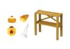 Re-Ment  Pom Pom Purin Bakery  Full Set Miniature Scene Toy Desk Display Decor Collectible Gift