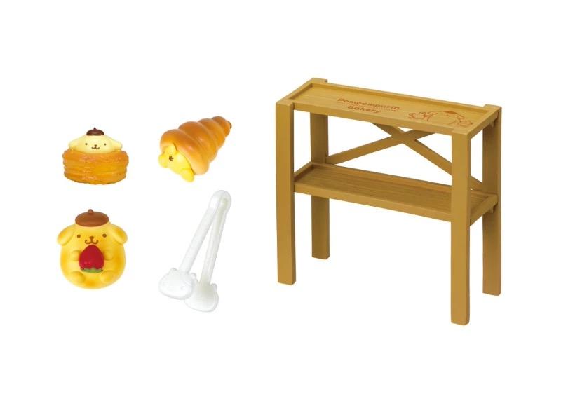 Re-Ment Pom Pom Purin Bakery Full Set Miniature Scene Toy Desk Display Decor Collectible Gift