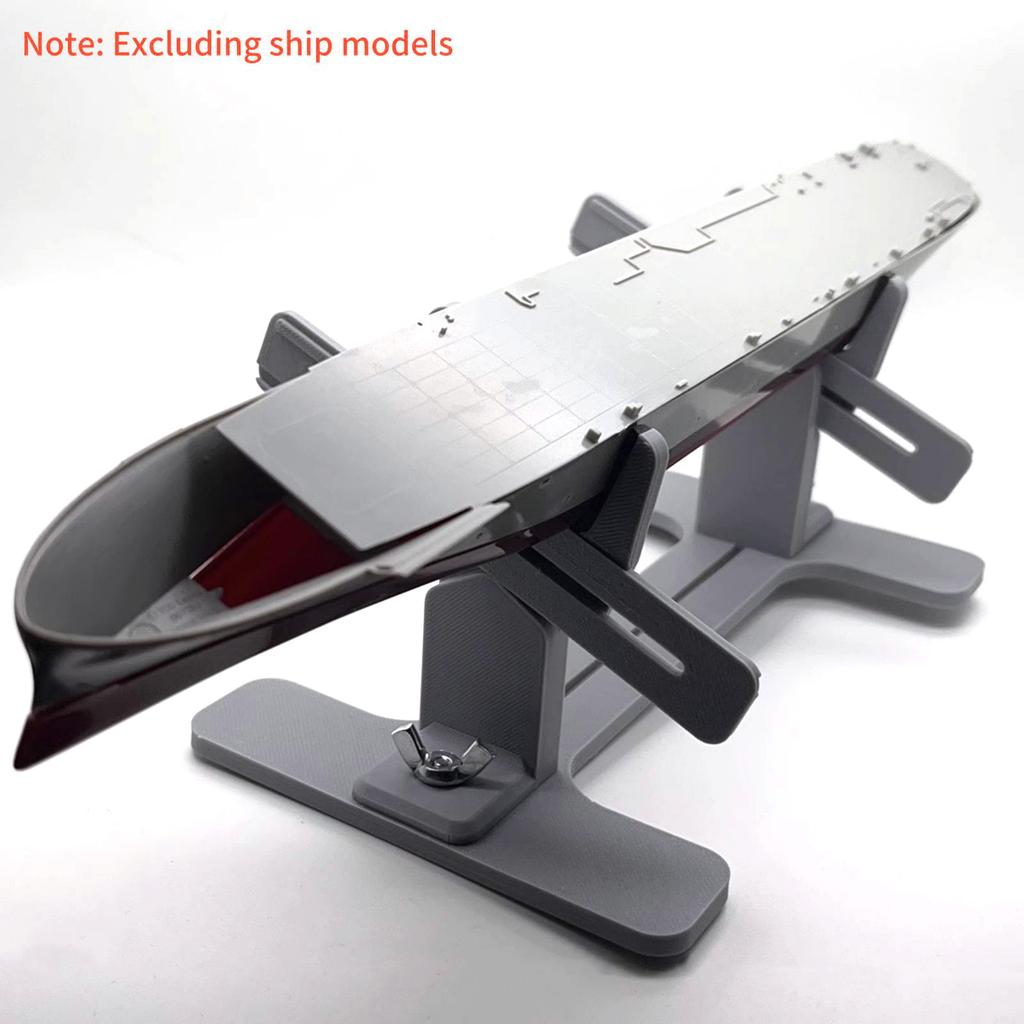 1/350-1/200 Scale Model Ship Building Berth Jig Stand Holder Building Painting Weathering Tool Color Display Holder DIY Bracket