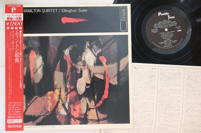LP Record CHICO HAMILTON  Ellington Suite K18P9220 PACIFIC JAZZ 1983 Japan Obi Jazz Used