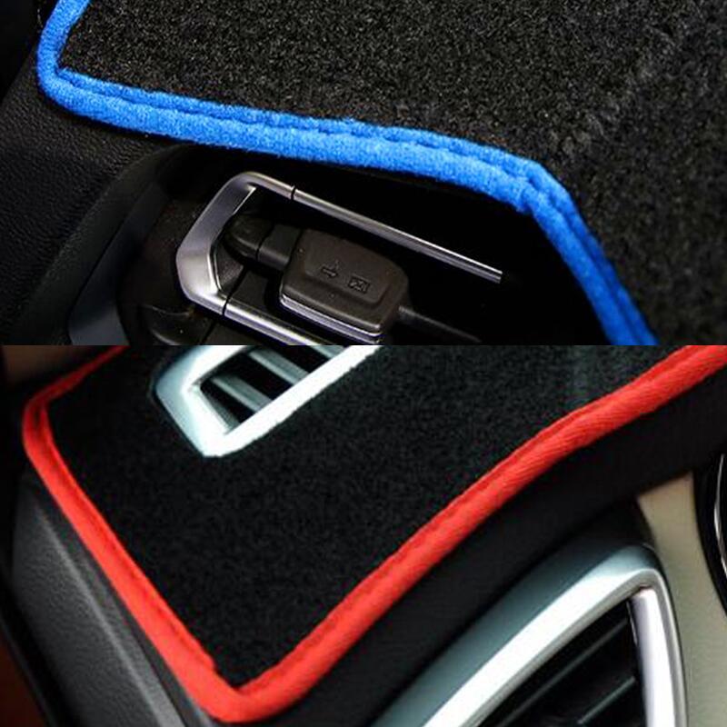 Car Dashboard Cover For Russia Kia Rio 3 2012 2013 2014 2015 2016 2017 Dash Mat Pad Carpet Dashmat Sun Shade Pad Car Styling